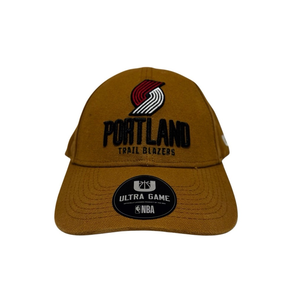 Portland Trail Blazers  NBA Hat Official Ultra Game Sandstone Tan Hat